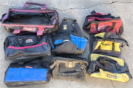 Lot - W-45 - Various Branded Tool Bags