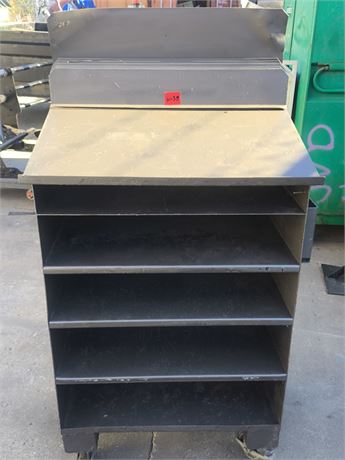 Lot - W-38 -Rolling Cart & Stand