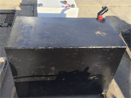 Lot - W-60 - Black Steel Fuel Tank