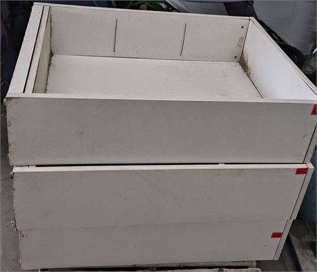 Lot - W-2 - Wooden Shelves