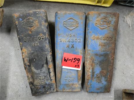 Lot - W-159 - Hensley-Style Digging Bucket Teeth