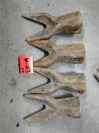 Lot - W-163 - Heavy Equipment Bucket Teeth