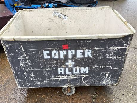 Lot - W - 119 - Industrial Cart Bin