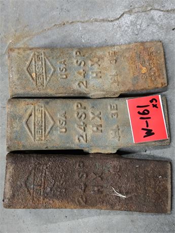 Lot  - W-161 - Hensley-Style Digging Bucket Teeth