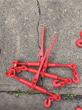 Lot - W - 104 - Ratchet Chain Load Binder