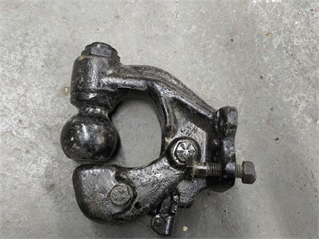 Lot - W-156 - Bell and Pintle Hook Hitch