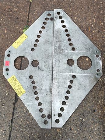 Lot - W - 111 - Greenlee 884-5 Hydraulic Frame Plates