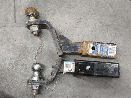 Lot - W - 145 -  Drop Style Hitch Mount