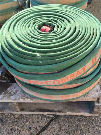 Lot - W-202 - Fire Hoses Hi-Combat II